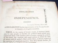 1821 LAWS OF THE STATE OF NEW JERSEY VOL- CONSTITUTION - DECLARTION - KD 2174