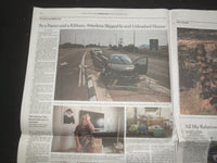2023 OCTOBER 9 NEW YORK TIMES - CUAGHT OFF GUARD, ISRAEL FIGHTS BACK