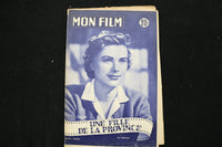 1955 OCTOBER 12 MON FILM MAGAZINE - GRACE KELLY COVER - E 25908