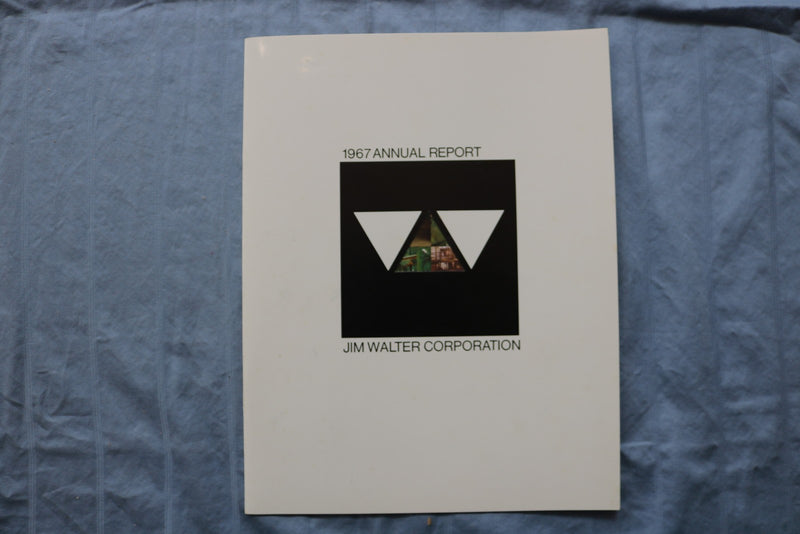 1964-1971 JIM WALTER CORPORATION ANNUAL REPORTS - LOT OF 6 - K 3213