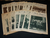 1922-1923 NOTRE PAYS REVUE PANORAMIQUE BELGE MAGAZINE LOT OF 8 - O 3020
