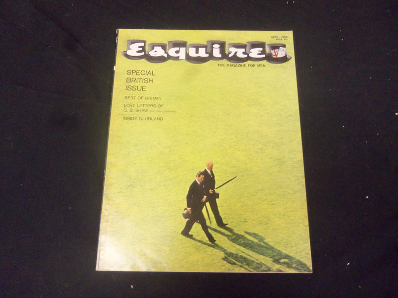 1958 APRIL ESQUIRE MAGAZINE - GREAT COVER, PHOTOS AND ADS - ST 2654