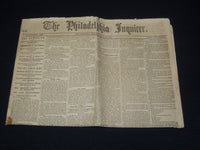 1861 MAY 13 PHILADELPHIA INQUIRER NEWSPAPER - ST. LOUIS RIOT - NP 8997