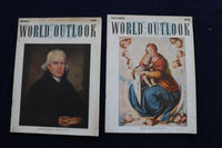 1945 WORLD OUTLOOK MAGAZINE - LOT OF 6 - O 3424