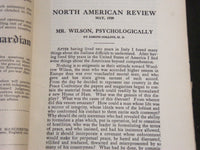 1908-1923 NORTH AMERICAN REVIEW LOT OF 18 ISSUES - STORIES/ARTICLES - WR 1291