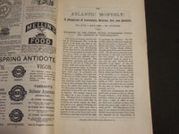 1886-1887 THE ATLANTIC MONTHLY MAGAZINE LOT OF 7 - STORIES & ARTICLES - WR 341A