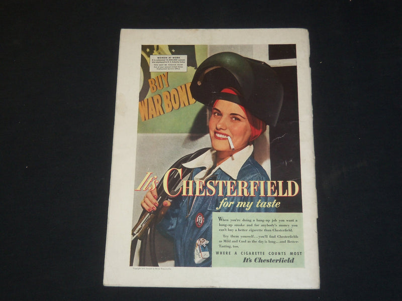 1943 FEBRUARY 27 THE NEW YORKER MAGAZINE - ILLUSTRATED COVER - NY 59
