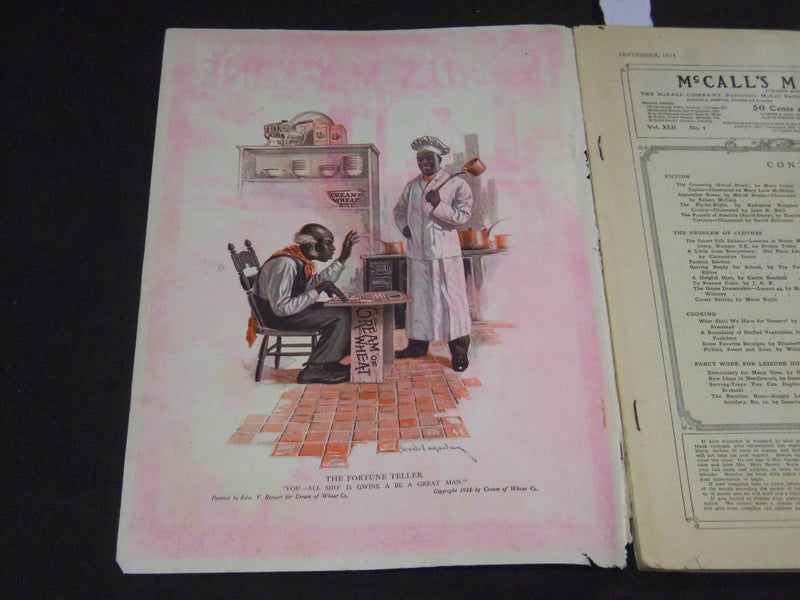 1914 SEPTEMBER MCCALL'S MAGAZINE - FASHION ILLUSTRATIONS - ST 148