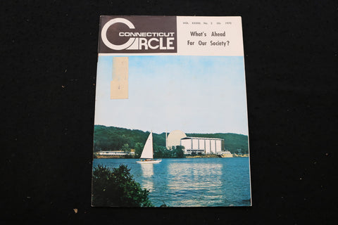 1970 MAR-APR CONNECTICUT CIRCLE MAGAZINE - WHAT'S AHEAD? COVER - SP 4176C