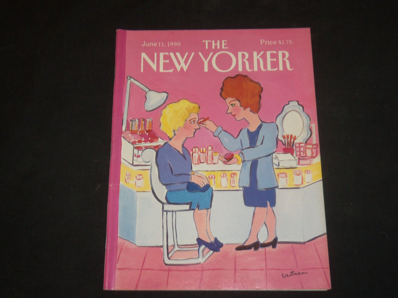1990 JUNE 11 THE NEW YORKER MAGAZINE - ILLUSTRATED COVER - NY 1436