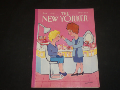1990 JUNE 11 THE NEW YORKER MAGAZINE - ILLUSTRATED COVER - NY 1436