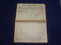1944 AUG 6 NEW YORK TIMES - AMERICAN TANK COLUMN SMASHES INTO BREST - NP 6601