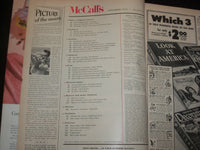 1953 SEPTEMBER MCCALL'S MAGAZINE - NICE COVER, STORIES & ADS - ST 6330