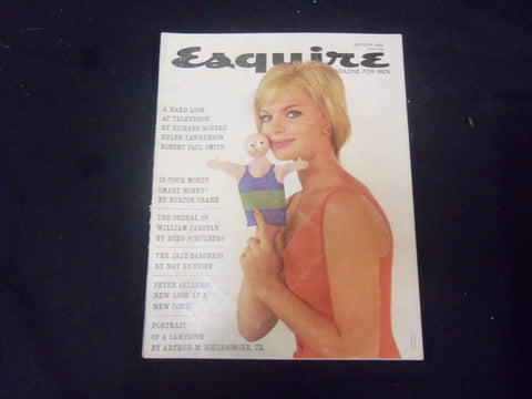 1960 OCTOBER ESQUIRE MAGAZINE - GREAT COVER, PHOTOS AND ADS - ST 2599