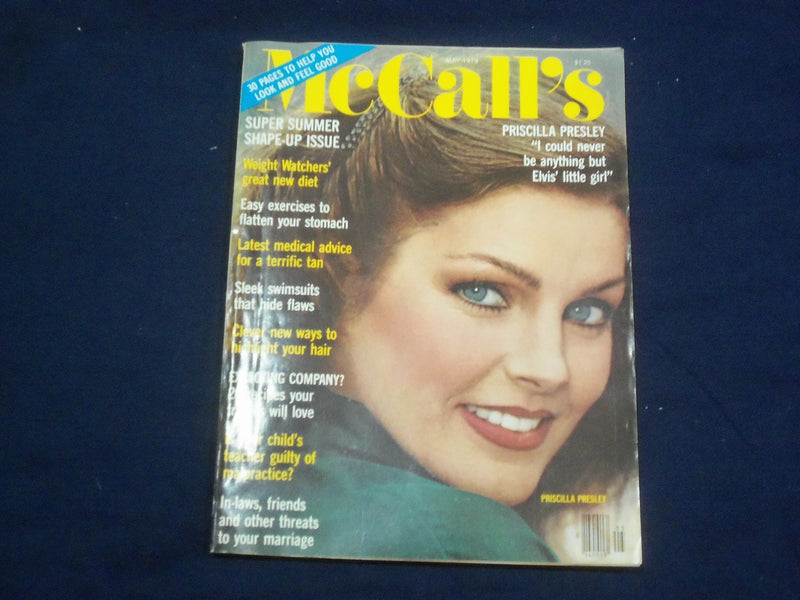 1979 MAY MCCALL'S MAGAZINE - PRISCILLA PRESLEY COVER - ST 6159