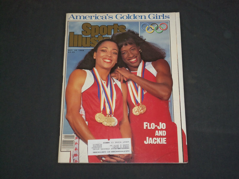 1988 OCTOBER 10 SPORTS ILLUSTRATED MAGAZINE - FLO-JO & JACKIE COVER - SP 9155