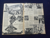 1948 OCT 19 CINEMONDE MAGAZINE - MAUREEN O'HARA COVER - FRENCH EDITION- SP 4868A