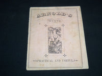 1800'S ARNOLD'S HINTS PRACTICAL AND USEFUL - SYRACUSE NEW YORK - J 9024