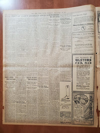 1917 NOVEMBER 20 NEW YORK TIMES - LLOYD GEORGE DEFENDS WAR COUNCIL PLAN- NT 8082