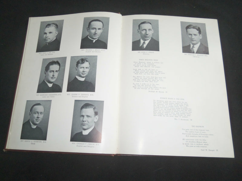 1937 CATHEDRAL COLLEGE OF IMMACULATE CONCEPTION YEARBOOK - BROOKLYN, NY- YB 2525