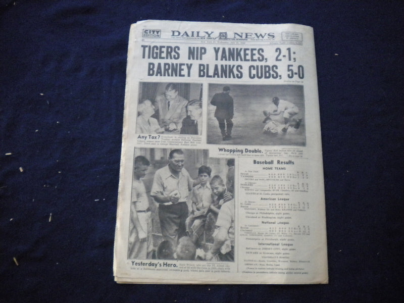 1948 JULY 21 NEW YORK DAILY NEWS NEWSPAPER-U.S ROUNDING UP INDICTED REDS-NP 5993