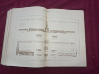 1925 JAN-DEC THE BUILDER U. K. MAGAZINE BOUND VOLUMES - 2 VOLS - FOLD OUTS- C 31