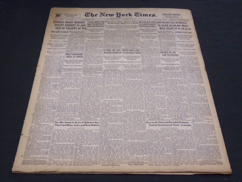 1934 DECEMBER 18 NEW YORK TIMES - REICH SEIZES 600 IN MORALS DRIVE - NT 4219