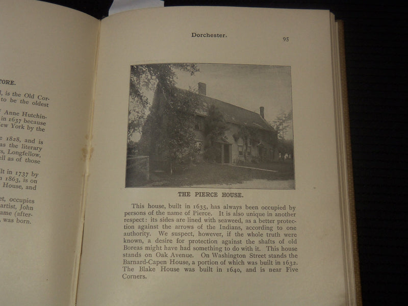 1897 HISTORIC HOUSES AND SPOTS IN CAMBRIDGE MASS. BOOK BY J. W. FREESE - K 2102