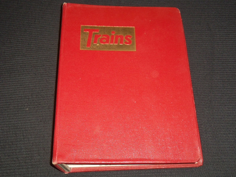 1958 TRAINS MAGAZINES BOUND VOLUME LOT OF 11 ISSUES - NICE COVERS - KD 2133A
