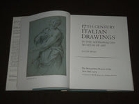 1979 17TH CENTURY ITALIAN DRAWINGS METROPOLITAN MUSEUM OF ART BOOK - I 1702
