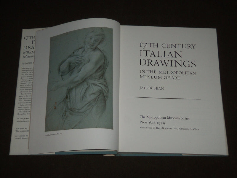 1979 17TH CENTURY ITALIAN DRAWINGS METROPOLITAN MUSEUM OF ART BOOK - I 1702