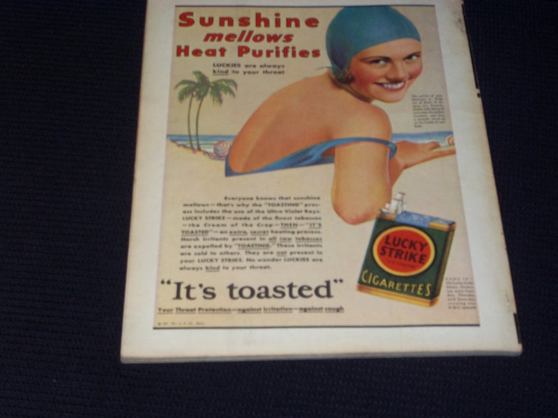 1931 MAY REVIEW OF REVIEWS MAGAZINE - OIL FAMINE SCIENCE FRONT COVER - E 6350