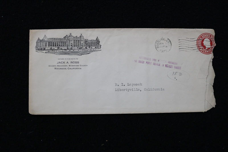 1926-1930 CALIFORNIA DEEDS - LOT OF 4 - & ENVELOPE - K 2792