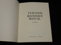 1967 FEIFFER'S MARRIAGE MANUAL SOFTCOVER BOOK BY JULES FEIFFER - J 6961