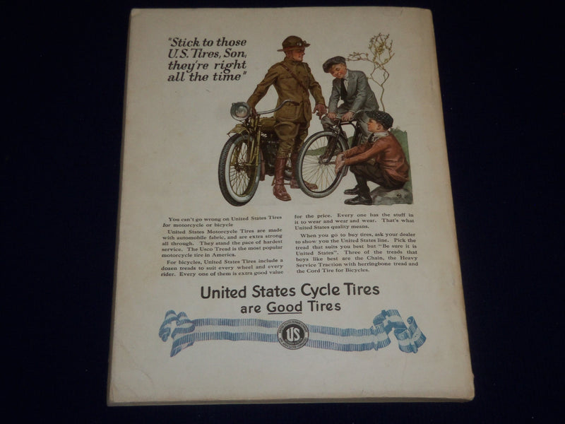 1918 AUGUST ST. NICHOLAS MAGAZINE - NORMAN ROCKWELL COVER - SP 2509