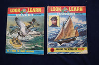 1967-1970 LOOK AND LEARN - RANGER MAGAZINE - LOT OF 13 - O 3545