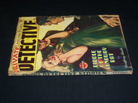 1945 OCTOBER PRIVATE DETECTIVE STORIES PULP MAGAZINE -RIDDLE OF RUNAWAY- ST 3374