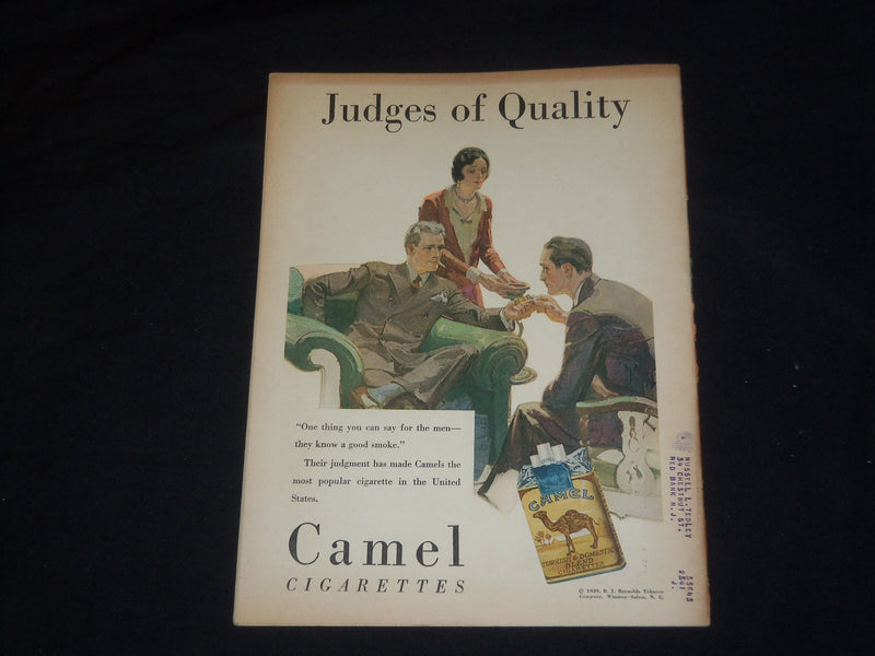 1929 DECEMBER 7 JUDGE MAGAZINE - HE LEARNED ABOUT WOMEN FROM HER - ST 5581