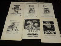 1970'S ASSORTED MOVIE PRESSBOOKS - 18 PIECES - O 3803