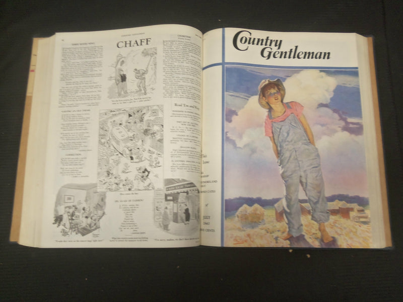1940 JANUARY-DECEMBER COUNTRY GENTLEMAN BOUND MAGAZINE VOLUME - R 729J