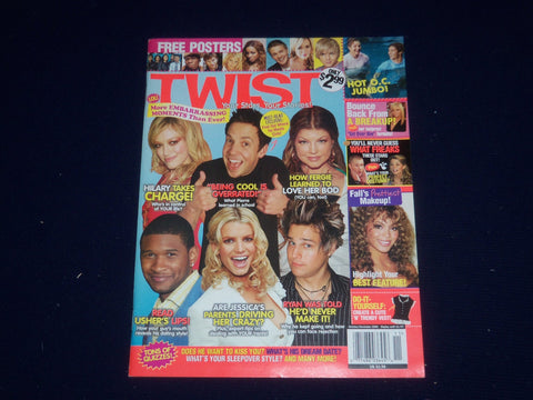 2005 OCT/NOV TWIST MAGAZINE - FERGIE, USHER, JESSICA SIMPSON COVER - SP 3900