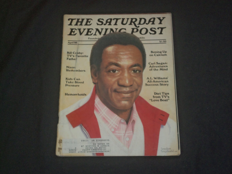 1986 APRIL THE SATURDAY EVENING POST MAGAZINE - BILL COSBY COVER - B 1080
