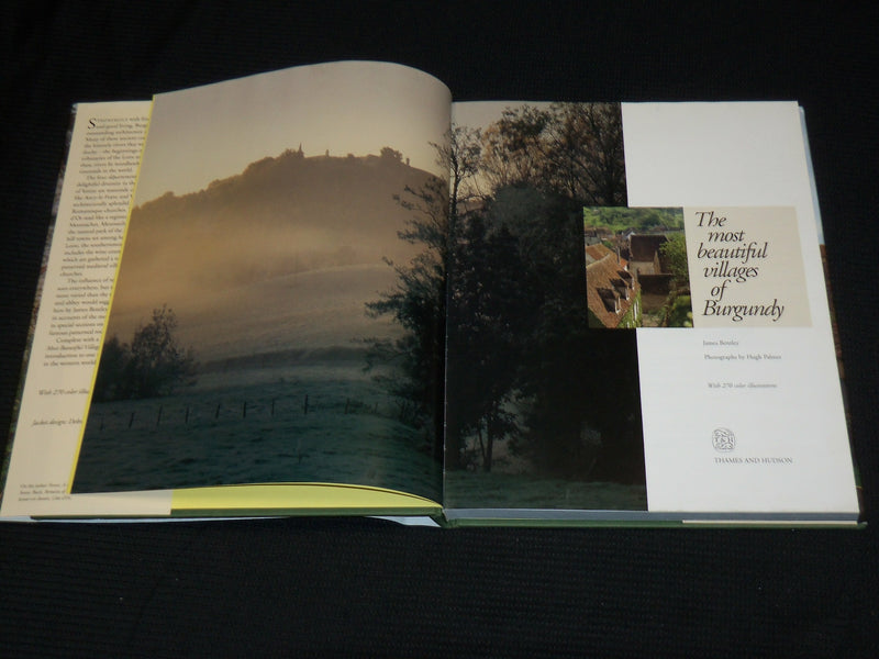 1998 THE MOST BEAUTIFUL VILLAGES OF BURGANDY HARDCOVER BOOK BY BENTLEY - R 720J
