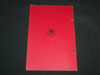 1940'S WESTINGHOUSE MOTOR GENERATOR EQUIPMENTS CATALOG BOOK #5164 - J 6665