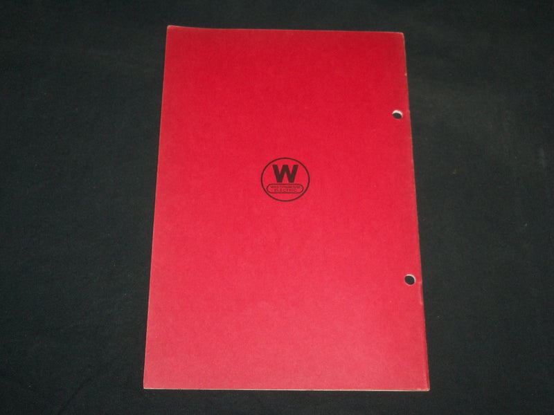 1940'S WESTINGHOUSE MOTOR GENERATOR EQUIPMENTS CATALOG BOOK #5164 - J 6665