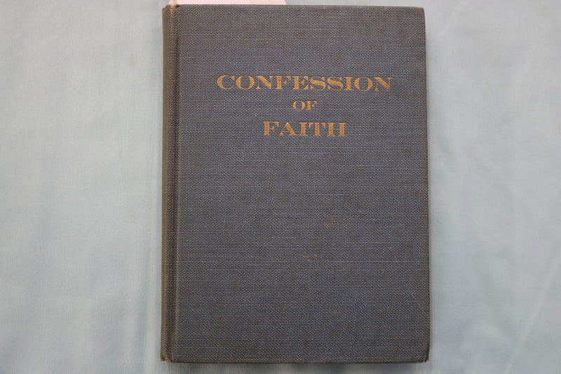 1951 CONFESSION OF FAITH - CUMBERLAND CHURCH HARDCOVER BOOK - K 3336