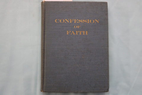 1951 CONFESSION OF FAITH - CUMBERLAND CHURCH HARDCOVER BOOK - K 3336