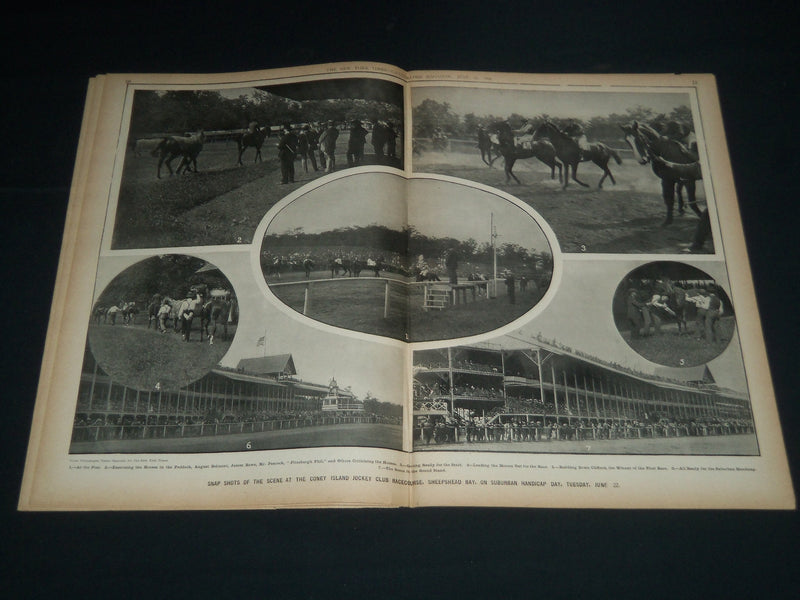 1897 JULY 3 NEW YORK TIMES ILLUSTRATED MAGAZINE - CHARLES WILLIAM ELIOT- NP 3871