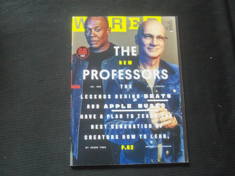 2015 SEPTEMBER WIRED MAGAZINE - DR. DRE AND JIMMY IOUINE COVER - B 5338U