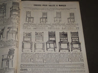 1911 COLLET MERIAUD AMEUBLEMENTS FRENCH CATALOGUE - FR 345